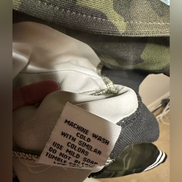 New Look Supreme green camo jacket stripes size small - Picture 5 of 6